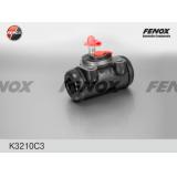 ЦИЛИНДР ТОРМОЗНОЙ ГАЗ-2401,3302 (ЗАДНИЙ, РАБОЧИЙ) D=32 ММ FENOX (ШТУЦ НА 12)