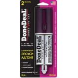 КЛЕЙ ЭПОКСИДНЫЙ DONEDEAL (28,4 Г) (2 МИНУТЫ, ЭПОКСИ-АДГЕЗИВ, ПРОЗРАЧНЫЙ)