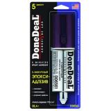 КЛЕЙ ДЛЯ ЗЕРКАЛ ЗАДНЕГО ВИДА DONEDEAL (28,4 Г) (5 МИНУТ, ЭПОКСИ-АДГЕЗИВ, ПРОЗРАЧ