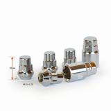 ГАЙКА КОЛЕСНАЯ M12*32*1,25 (СЕКРЕТ,КОНУС С БУРТИКОМ, ЗАКРЫТ.,5 ЛУЧЕЙ, 2 КЛЮЧ )
