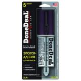 КЛЕЙ ДЛЯ ЗЕРКАЛ ЗАДНЕГО ВИДА DONEDEAL (28,4 Г) (СЕРЫЙ, 5 МИН., ЭПОКСИ-АДГЕЗИВ)