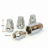 ГАЙКА КОЛЕСНАЯ M12*32*1,5 (СЕКРЕТ.,КОНУС С БУРТ.,ЗАКРЫТ., 5ЛУЧЕЙ)