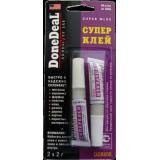 КЛЕЙ СУПЕР DONEDEAL (2 Г) (НАБОР, 2 ШТ.)