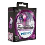 ЛАМПА ГАЛОГЕННАЯ H4 12V 60/55W PHILIPS COLORVISION PURPLE (2 ШТ.)