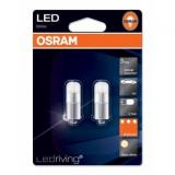 ЛАМПА ПОДСВЕТКИ СВЕТОДИОДНАЯ T4W 12V 1W OSRAM (БЛИСТЕР) (2 ШТ.)