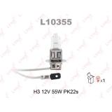 ЛАМПА ГАЛОГЕННАЯ H3 12V 55W LYNXAUTO