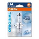 ЛАМПА ГАЛОГЕННАЯ H4 12V 60/55W OSRAM (БЛИСТЕР) (1 ШТ.)