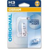 ЛАМПА ГАЛОГЕННАЯ H3 12V 55W OSRAM (БЛИСТЕР) (1 ШТ.)