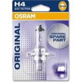 ЛАМПА ГАЛОГЕННАЯ H4 24V 75/70W OSRAM (БЛИСТЕР) (1 ШТ.)