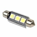 ЛАМПА ПОДСВЕТКИ СВЕТОДИОДНАЯ C5W 12V BG-GROUP (3SMD, 36 ММ) (2 ШТ.)