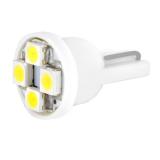 ЛАМПА ПОДСВЕТКИ СВЕТОДИОДНАЯ T10 12V SKYWAY (4 SMD ДИОДОВ БЕЗ ЦОКОЛЯ 1-КОНТАКТНА