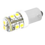 ЛАМПА ПОДСВЕТКИ СВЕТОДИОДНАЯ T4W 12V SKYWAY (5 SMD ДИОДОВ С ЦОКОЛЕМ BA9S 1-КОНТА