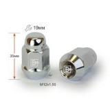 ГАЙКА КОЛЕСНАЯ M14*35*1,50 (КОНУС, ХРОМ, КЛ. 19 )