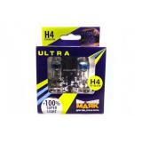 ЛАМПА ГАЛОГЕННАЯ H4 12V 60/55W МАЯК SUPER LIGHT УЛЬТРА NEW (+100%) (2 ШТ.)