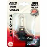 ЛАМПА ГАЛОГЕННАЯ HB3 12V 65W AVS VEGAS (БЛИСТЕР)