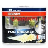ЛАМПА ГАЛОГЕННАЯ H3 12V 55W OSRAM FOG BREAKER (+60% СВЕТА) (2 ШТ.)