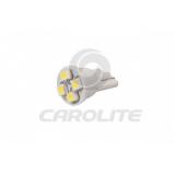 ЛАМПА ПОДСВЕТКИ СВЕТОДИОДНАЯ T10 12V XENITE (4 ДИОДА 2835 SMD W2,1*9,5D) (2 ШТ.)