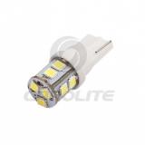 ЛАМПА ПОДСВЕТКИ СВЕТОДИОДНАЯ T10 12V XENITE (11 ДИОДОВ 2835 SMD W2,1*9,5D) (2 ШТ