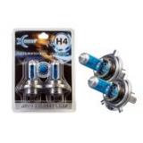 ЛАМПА ГАЛОГЕННАЯ H4 12V 60/55W XENITE (SUPER WHITE+30%) (2 ШТ.)