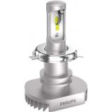ЛАМПА СВЕТОДИОДНАЯ H4 12V 6200K PHILIPS (+160%) (2 ШТ.)