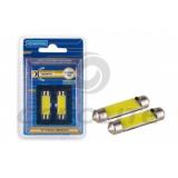 ЛАМПА ПОДСВЕТКИ СВЕТОДИОДНАЯ C5W 12V 5000K XENITE (C ЦОКОЛЕМ 41 ММ) (2 ШТ.)