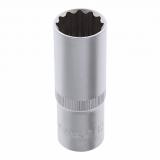 ГОЛОВКА ТОРЦЕВАЯ 1/2 (21) AV STEEL (ВЫСОКАЯ, 12 ГРАНЕЙ)