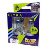 ЛАМПА ГАЛОГЕННАЯ H3 12V 55W МАЯК WHITE VISION УЛЬТРА NEW (+150%) (2 ШТ.)