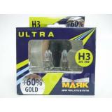 ЛАМПА ГАЛОГЕННАЯ H3 24V 70W МАЯК GOLD УЛЬТРА NEW (+60%) (2 ШТ.)