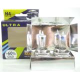 ЛАМПА ГАЛОГЕННАЯ H4 24V 75/70W МАЯК GOLD УЛЬТРА NEW (+60%) (2 ШТ.)