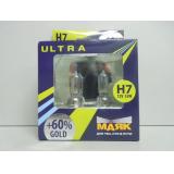 ЛАМПА ГАЛОГЕННАЯ H7 24V 70W МАЯК GOLD УЛЬТРА NEW (+60%) (2 ШТ.)