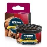 АРОМАТИЗАТОР НА ПАНЕЛЬ (APPLE & CINNAMON/ЯБЛОКО И КОРИЦА) (35 Г) AREON GEL KEN B