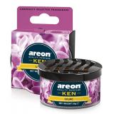 АРОМАТИЗАТОР НА ПАНЕЛЬ (LILAC/СИРЕНЬ) (35 Г) AREON GEL KEN BLISTER (БАНКА)