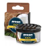 АРОМАТИЗАТОР НА ПАНЕЛЬ (COCONUT/КОКОС) (35 Г) AREON GEL KEN BLISTER (БАНКА)