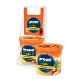 АРОМАТИЗАТОР НА ПАНЕЛЬ (TUTTI-FRUTTI/ТУТТИ-ФРУТТИ) (80 МЛ) AREON GEL CAN BLISTER
