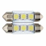 ЛАМПА ПОДСВЕТКИ СВЕТОДИОДНАЯ FESTOON-1 12V BG-GROUP (24 SMD БЕЛЫЙ 36 ММ)