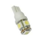 ЛАМПА ПОДСВЕТКИ СВЕТОДИОДНАЯ T10 12V BG-GROUP (5 SMD, 5050, 10-12 LM, КРАСНЫЙ)