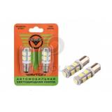 ЛАМПА ПОДСВЕТКИ СВЕТОДИОДНАЯ T4W 12V WAYTON (9 LED) (2 ШТ.)