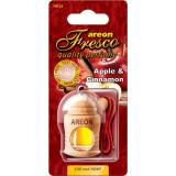 АРОМАТИЗАТОР ПОДВЕСНОЙ (APPLE & CINNAMON/ЯБЛОКО И КОРИЦА) AREON FRESCO (ДЕРЕВЯНН