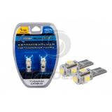 ЛАМПА ПОДСВЕТКИ СВЕТОДИОДНАЯ T10 12V XENITE (5 LED) (2 ШТ.)