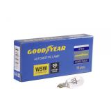 ЛАМПА ПОДСВЕТКИ W5W 12V 5W GOODYEAR (БЕЗ ЦОКОЛЯ) (10 ШТ.)