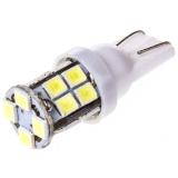 ЛАМПА ПОДСВЕТКИ СВЕТОДИОДНАЯ T10 12V 5W SKYWAY (20 SMD ДИОД БЕЗ ЦОКОЛЯ 1-КОНТАКТ