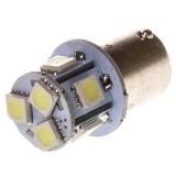 ЛАМПА ПОДСВЕТКИ СВЕТОДИОДНАЯ P21W 24V SKYWAY (S25, 8SMD, С ЦОКОЛЕМ, 1 КОНТАКТ.,