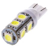 ЛАМПА ПОДСВЕТКИ СВЕТОДИОДНАЯ T10 24V SKYWAY (9SMD, БЕЗ ЦОКОЛЯ, 1-КОНТ, БЕЛАЯ)