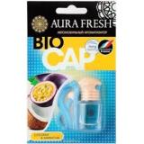 АРОМАТИЗАТОР ПОДВЕСНОЙ (COCONUT MARACUJA/КОКОС И МАРАКУЙЯ) AURA FRESH BIO CAP (Б