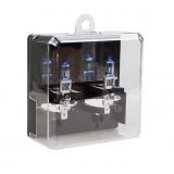 ЛАМПА ГАЛОГЕННАЯ H1 12V 55W KRAFT PRO (БЛИСТЕР, +80% MORE LIGHT) (2 ШТ.)